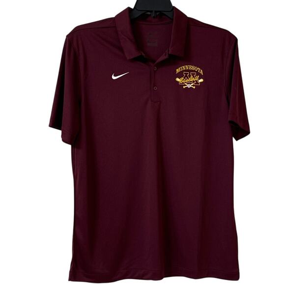 Lot Of University Minnesota Golden Gophers Large Nike Polo Shirts T-Shirt Shorts - Picture 3 of 16
